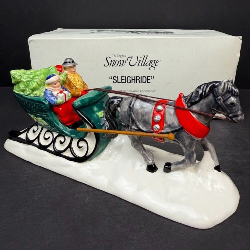 Department 56 Original Snow Village Sleighride 5160-8, Retired